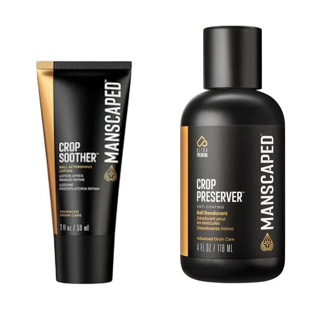 Manscaped BUNDLE Crop Preserver &‎ Crop Soother -NEW